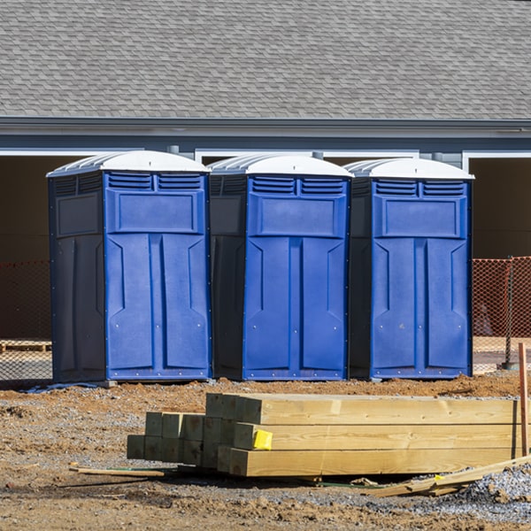 do you offer hand sanitizer dispensers inside the porta potties in Loretto MN